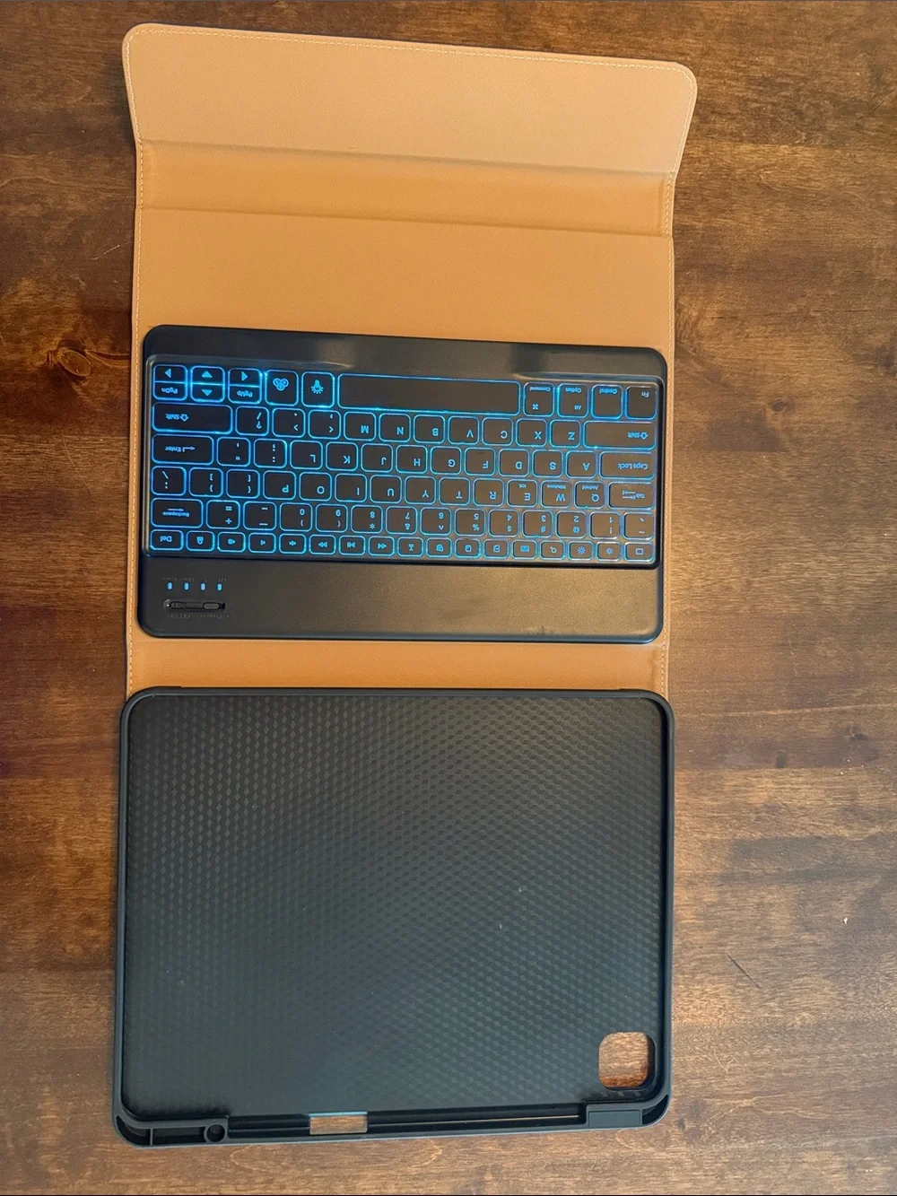 Protective Blue Tablet Folio Case with Secure Flap for IPad Pro 13 M5/M4